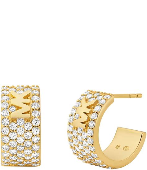 michael kors huggie earrings|michael kors clearance outlet.